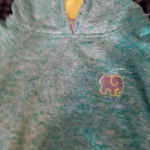 Ivory Ella blue sweatshirt